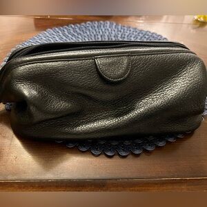 Black Leather Men's Bag